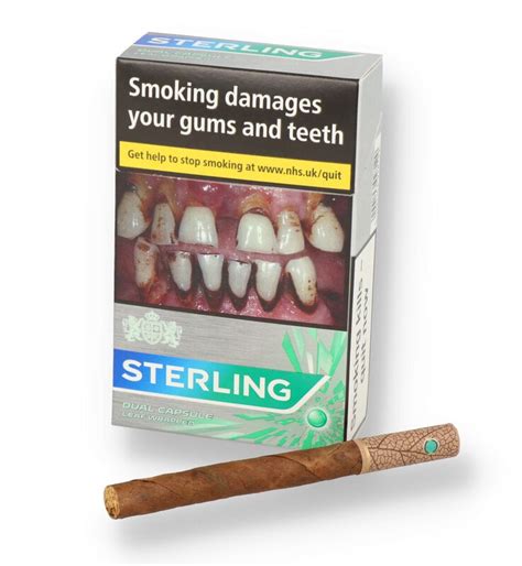 sterling dual menthol cigarillos.